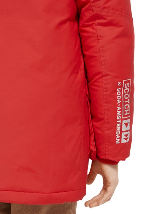 LONGER LENGTH WATER REPELLENT JACKET WITH REPREVE® FILLING R 8