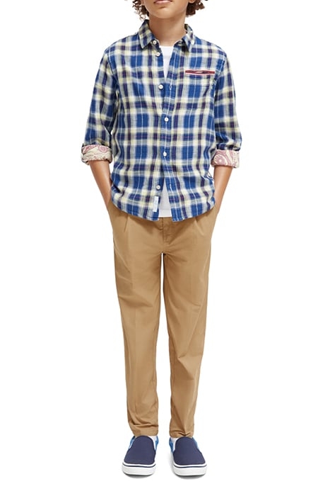 LOOSE TAPERED FIT- PEACHED COTTON CHINO SAND 3