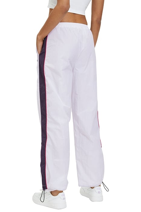 LAGES OVERSIZED TRACK PANTS BRIGHT WHITE-BLACK 2