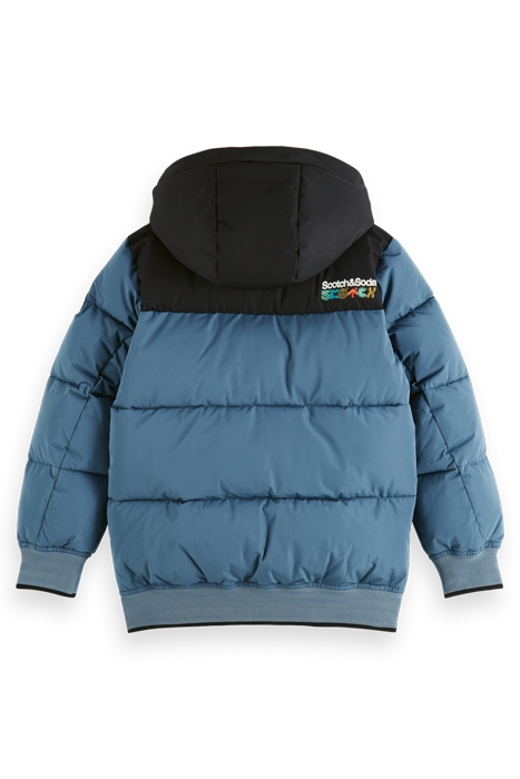 PADDED JACKET IN RECYCLED POLYESTER WITH WATERPROOF ZIPS STE 5