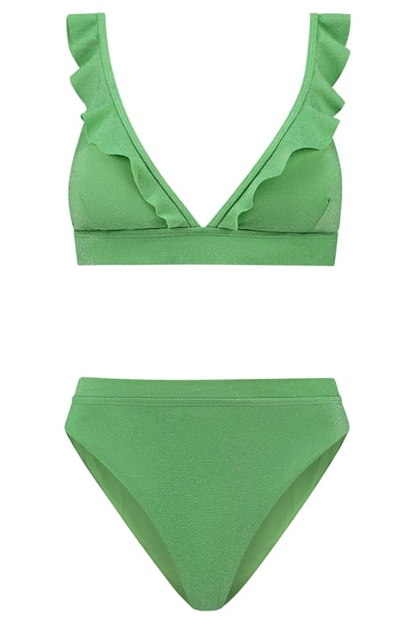 BOBBY BIKINI SET SICILY GLITTER KELLY GREEN 4