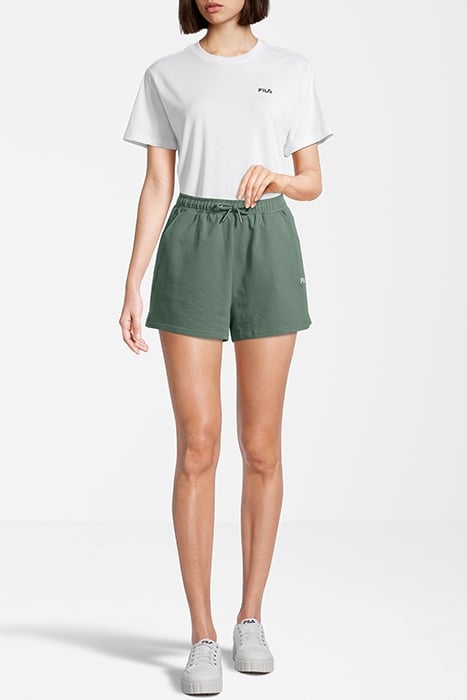 BRANDENBURG HIGH WAIST SHORTS SILT GREEN 3