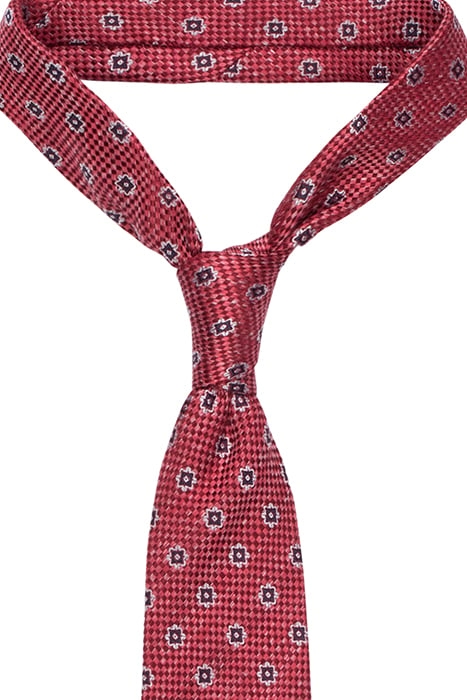 RED GRAPHIC TIE RED 2