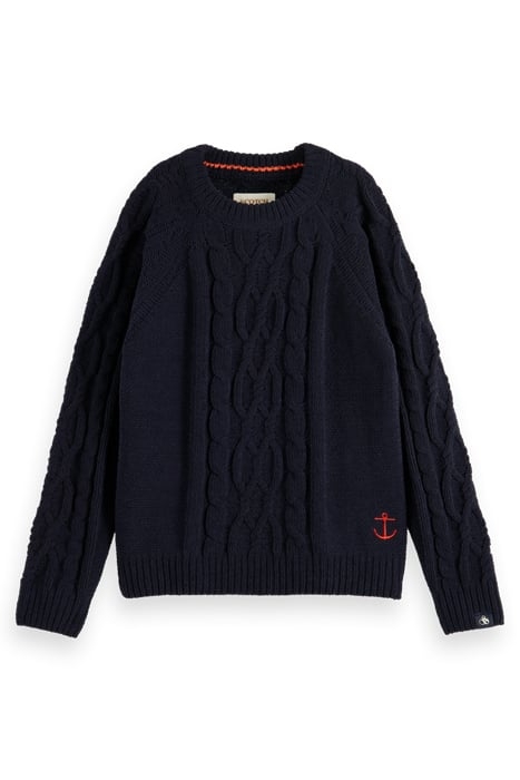 CHENILLE CABLE KNIT NIGHT 4