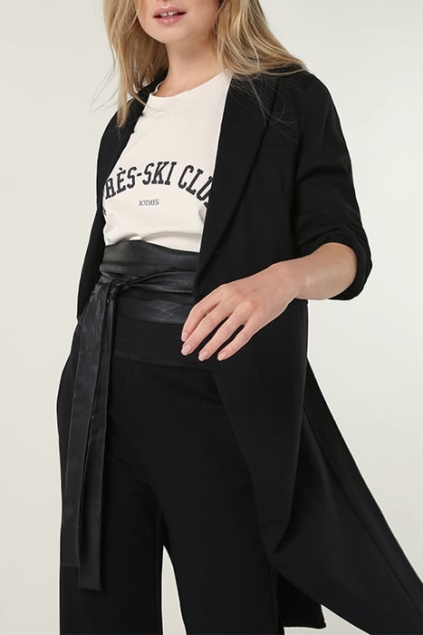 SMOKING BLAZER LONG BLACK 2