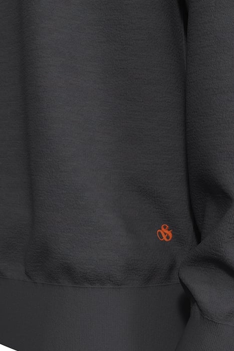 REGULAR FIT TURTLENECK PULLOVER IN MERINO WOOL MOONDUST 3