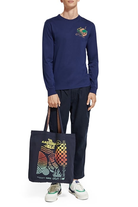 CANVAS ARTWORK TOTE NIGHT 4