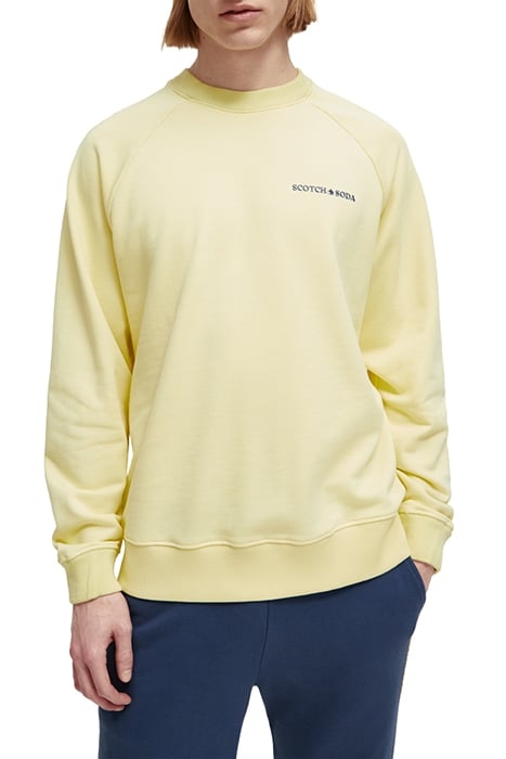 UNISEX ORGANIC CREWNECK SWEATSHIRT GLOW 1