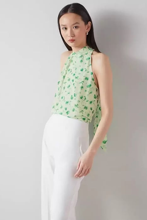 FRINK TANKS & CAMI GREEN/CREAM 4