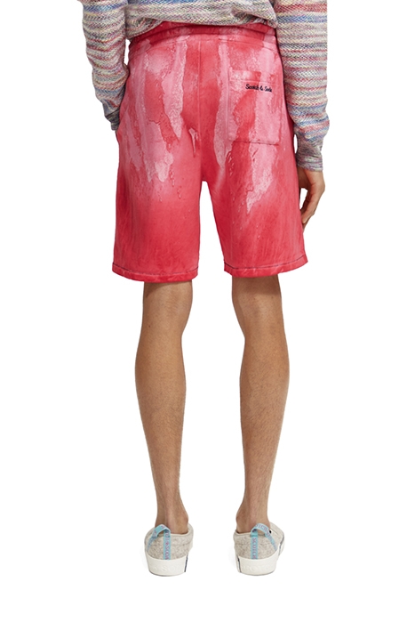 OIL-DYE SWEAT SHORTS MYSTIC PINK OIL DYE 2