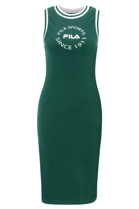 LUBLIN GRAPHIC DRESS AVENTURINE 4