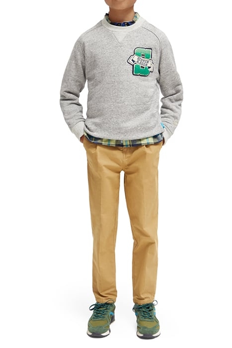 RELAXED-FIT ARTWORK SWEATSHIRT GREY MELANGE 3