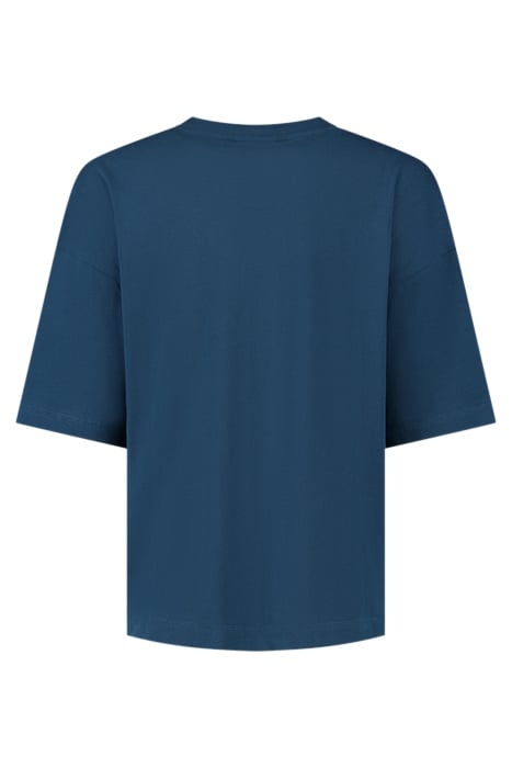 NIKKIE LOGO T-SHIRT NAVY 2