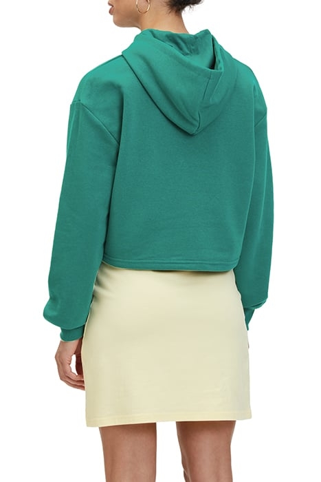 LAFIA CROPPED LOGO HOODY AVENTURINE 2