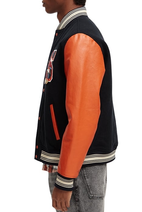 LEATHER COLLEGE BOMBER NIGHT 7