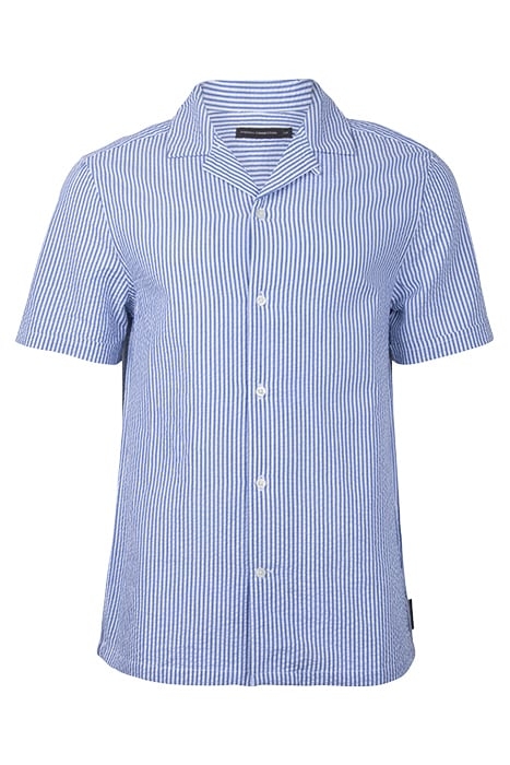 SEERSUCKER TICK REVERE SS SKY 1