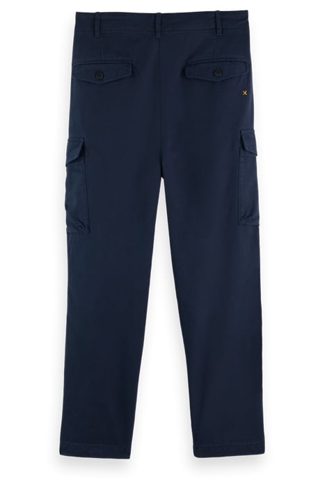 TWILT TWILL PLEATED CARGO IN COTTON TENCEL DENIM BLUE 5