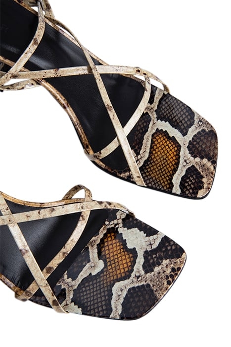 KERSTI SNAKE PRINT PATENT LEATHER 2