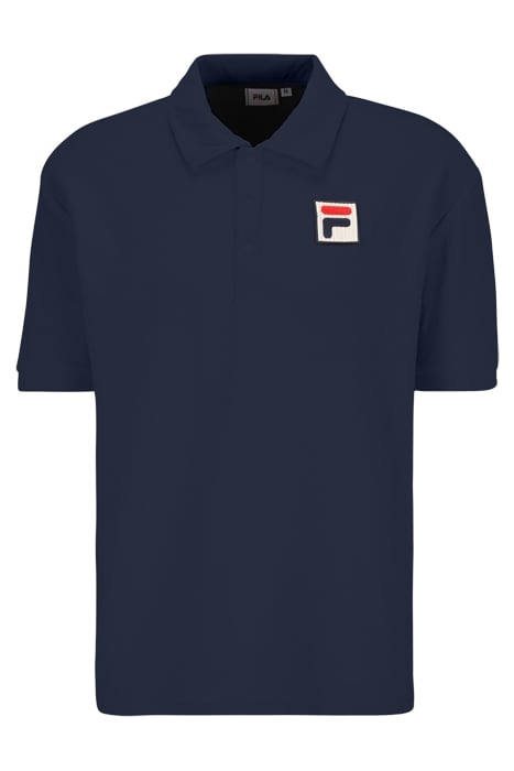 LIVERPOOL TOWELLING POLO SHIRT BLACK IRIS 4