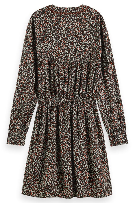 ELASTICATED WAIST MINI DRESS CREATURES OF THE NIGHT FIELD GR 5