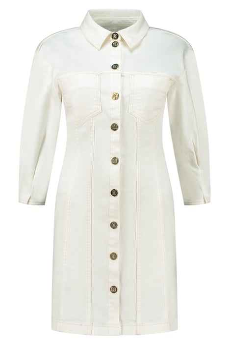 CASSIDY OFF-WHITE DRESS OFF WHITE 1