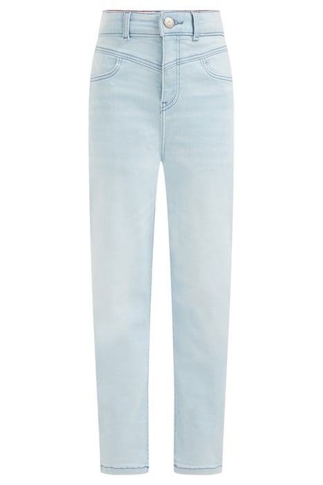 5-POCKET HIGH RISE LIGHT BLUE 2