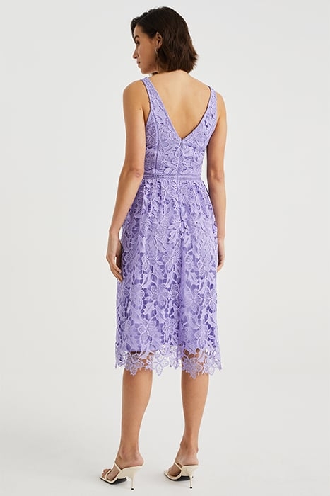 DRESS MID LENGTH LILAC 2