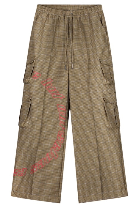 SAND CHECKED KENSINE PANTS SAND CHECK 2