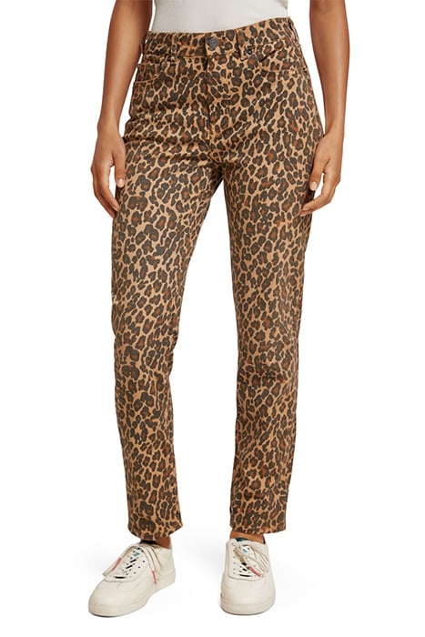 HIGH FIVE SLIM FIT JEANS — PRINT AND DYE CREATURES OF THE NI 1