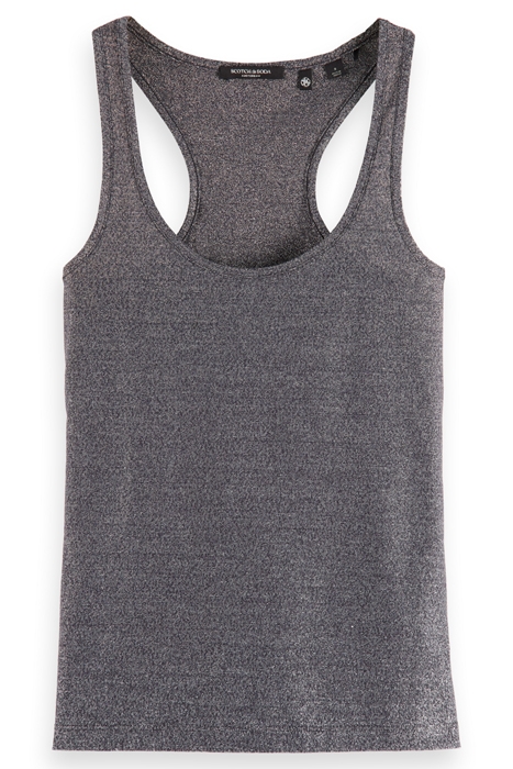 GLITTER TANK CHARCOAL 4