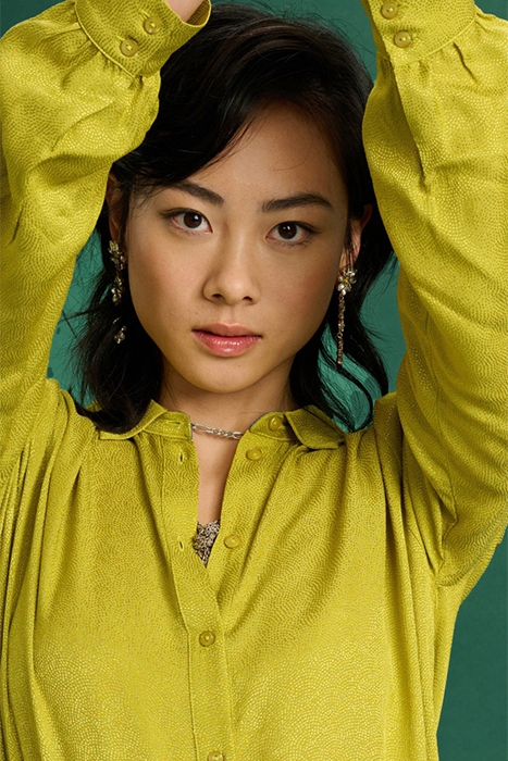 BLOUSE - MILLY TITANIUM 7