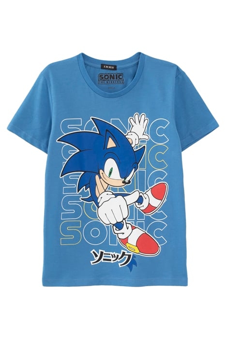 BOYS’ BLUE GLOW-IN-THE-DARK SONIC T-SHIRT 1