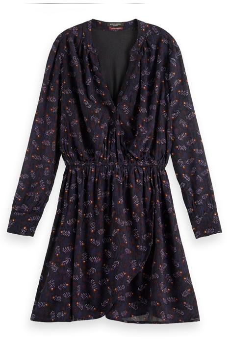 PRINTED MINI DRESS FOLK FLORAL 4