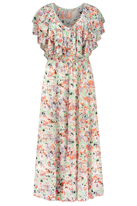 ROMA LONG DRESS FLOWERFIELD PINK 1