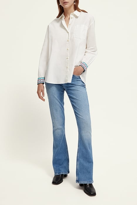 OVERSIZED SHIRT WITH POCKET WHITE 3