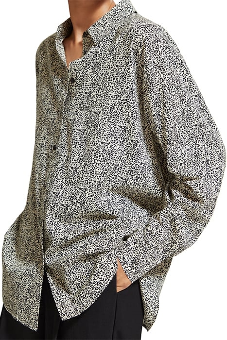 OVERSIZED PRINTED SHIRT LEOPARD SPOT 6
