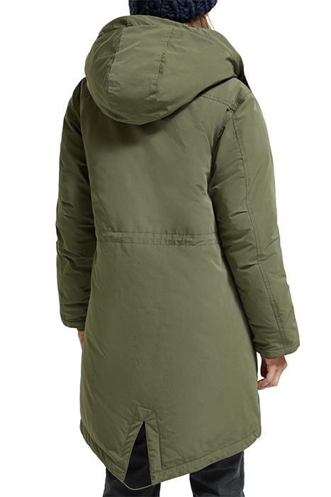 WATER REPELLENT MID LENGTH PARKA WITH REPREVE® FILLING MILIT 2