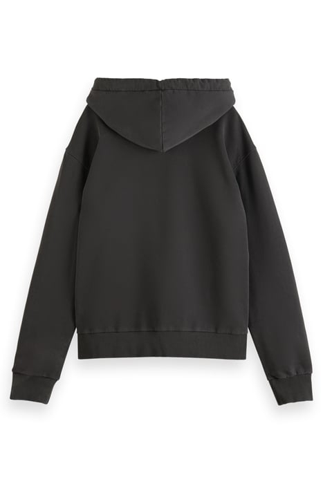 AMSTERDAM BEAT RELAXED FIT WASHED HOODIE EVENING BLACK 5