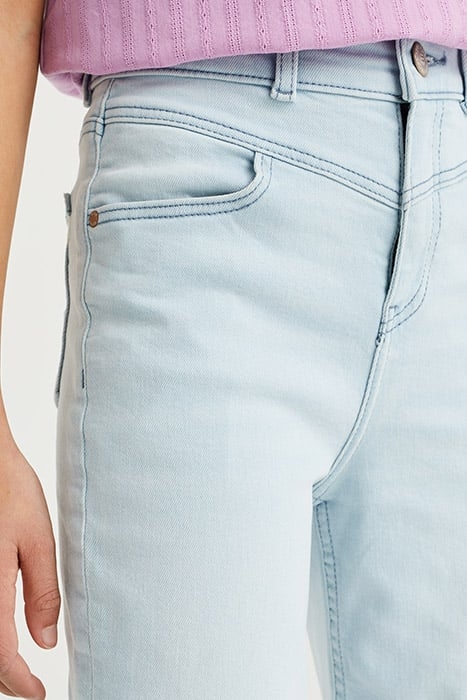 5-POCKET HIGH RISE LIGHT BLUE 5