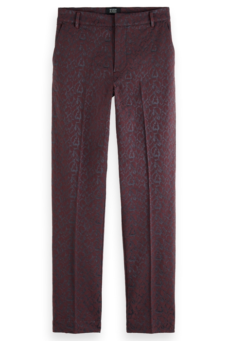 LOWRY - MID RISE LEOPARD JACQUARD PANT LEOPARD JACQUARD BORD 4