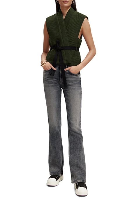 QUILTED GILET FIELD GREEN 3