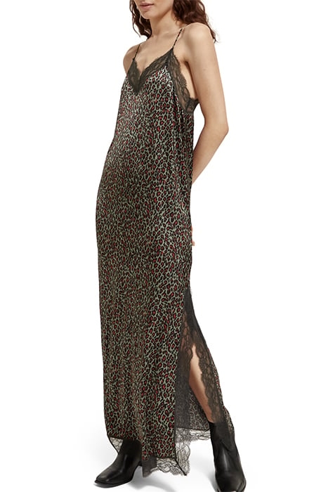 CAMI DRESS WITH LACE DETAIL CREATURES OF THE NIGHT FIELD GRE 5