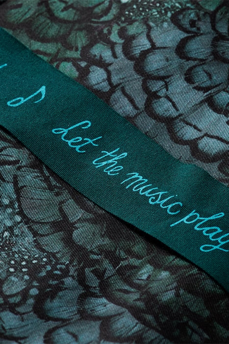 PYJAMA LOOSE FIT BLAZER FEATHER BOTTLE GREEN 8