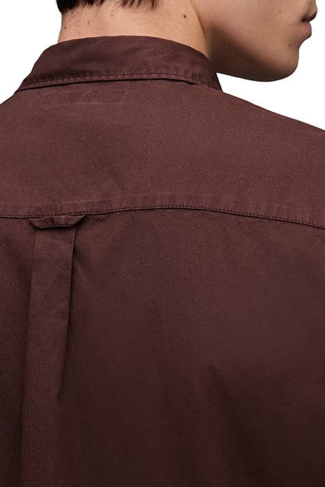 HAWTHORNE LS SHIRT WARM RED 4