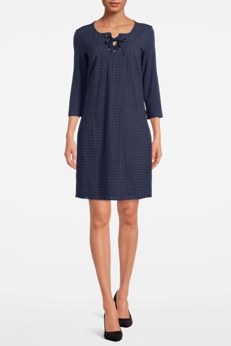 DRESS WOVEN MEDIUM NAVY 1