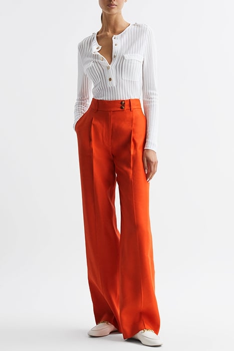 HOLLIE-WIDELEG WIDE-LEG & FLARED PANTS ORANGE 3