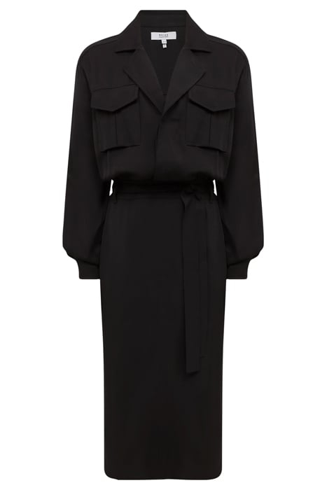 GAIL-SAFARI DRESS BLACK 3