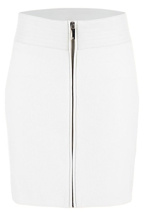 GIO ZIPPED SKIRT PALE PEARL 4