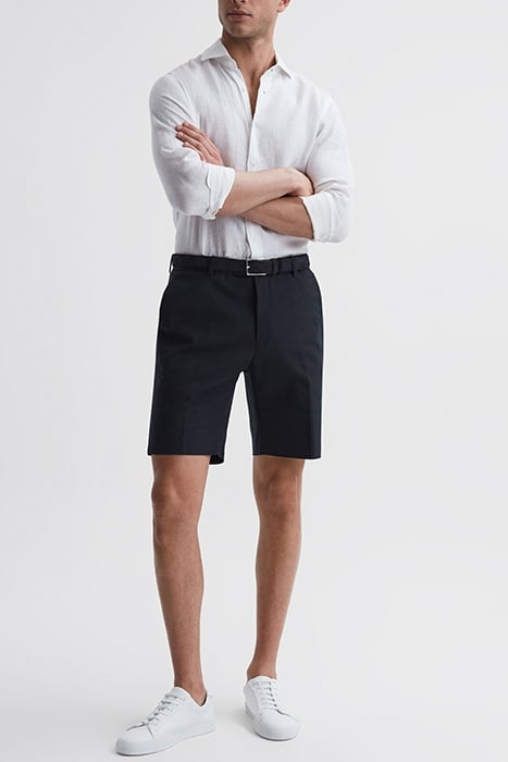 SOUTHBURY-FORMAL SHORTS NAVY 5