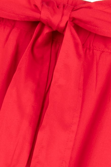 DRAPEY TIE SHORT POPPY 3